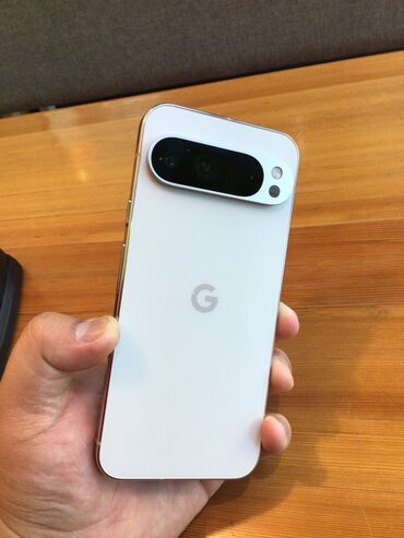 продам телефон самсунг бу: Google Pixel 9 Pro XL, Колдонулган, 256 ГБ, түсү - Ак, 1 SIM, eSIM