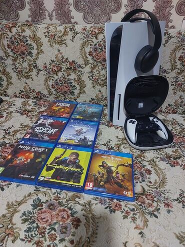 купить диск для компьютера: Playstation 5 3 ревизия с дисководом наушники 3д pulse геймпад