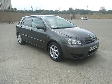 carolla: Toyota Corolla hatchback (E120), D-4D dizel. - Kuzov: 5 qapılı — 5