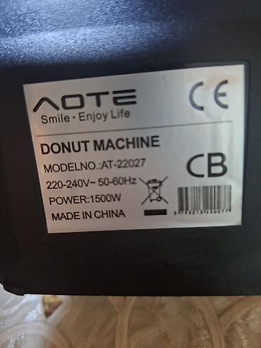 мини утюжки: Электрическая мини‑пончик-машина AOTE AT‑22027 - Тип: Donut Machine — 3