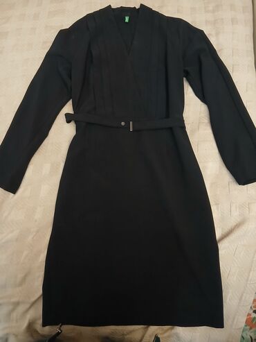 большой размер: Повседневное платье, Мини, Benetton, S