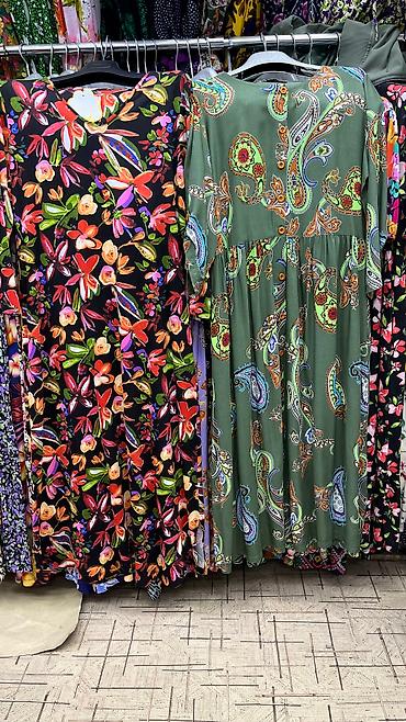 Повседневные платья: Повседневное платье, Турция, Лето, Длинная модель, Хлопок, Турецкое, Все размеры — 29