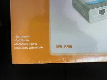 Druga oprema za računare i laptopove: D‑Link DWL‑P200 Power Over Ethernet (PoE) Adapter Kit Opis: - PoE — 13