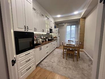 Продажа квартир: 3 комнаты, 100 м², Асанбай мкр Элитка, 2 этаж, Евроремонт — 1