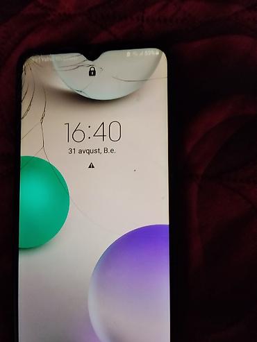 Samsung Galaxy A02, rəng - Qara, Qırıq