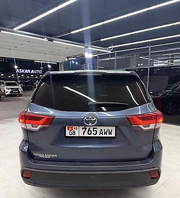 avalon 2017: Toyota Highlander: 2018 г., 2.7 л, Автомат, Бензин, Кроссовер — 5