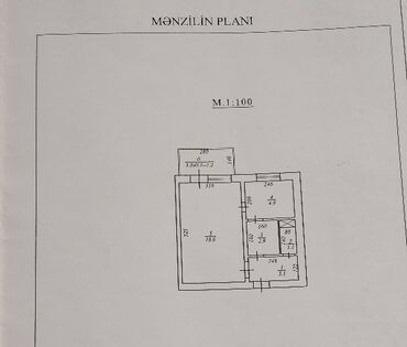 Köhnə tikili: Bakı, 2 otaqlı, Köhnə tikili, m. Gənclik, 35 kv. m — 14