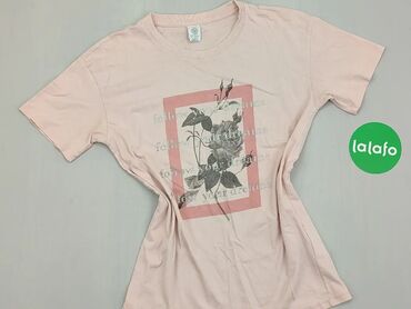Koszulki: Koszula, 14 lat, wzrost - 164 cm., stan - Dobry, wzór - Print, kolor - Różowy