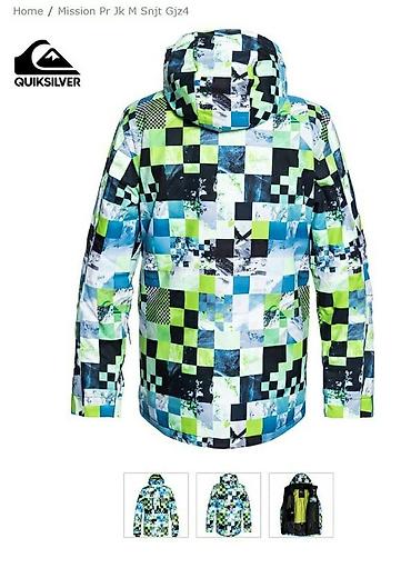 Мужские лыжные костюмы: Костюм, Quiksilver, Новый, С утеплителем, Штаны с подтяжками, Вентиляционные клапаны, Внутренние и внешние карманы — 7