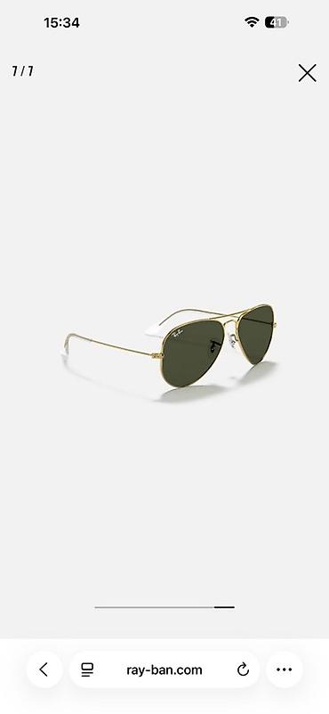 Eynəklər: Gün eynəyi, Ray-Ban, İşlənmiş — 3