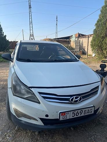 mini gps tracker: Hyundai Accent: 2015 г., 1.6 л, Механика, Бензин, Седан — 1