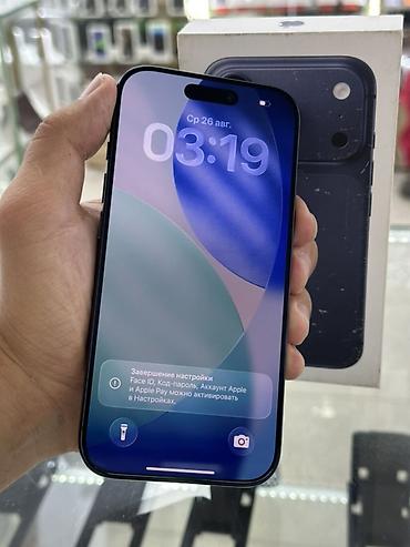 note 13 pro plus: IPhone 17 Pro, Б/у, 256 ГБ, Синий, Кабель, Коробка, 99 % — 3