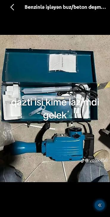 adboynu malatok: Benzinlə işləyən buz/beton deşmə aləti - Tətbiq sahəsi: buzun — 1