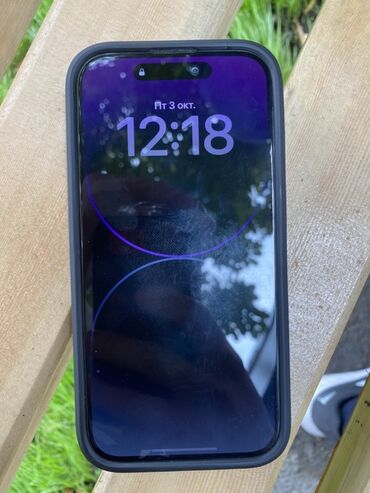 магнитола с выдвижным экраном: IPhone 14 Pro, Б/у, 256 ГБ, Чехол, 91 %