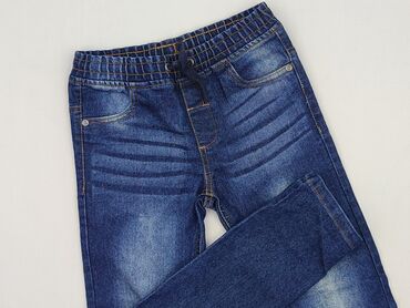 mohito spodnie woskowane: Jeans, Little kids, 9 years, 134/140, condition - Perfect