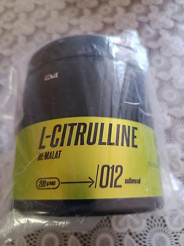 Amino: L‑Citrulline DL‑Malate tozu Brend: D4 (etiketdə göstərilir) Çəki — 1