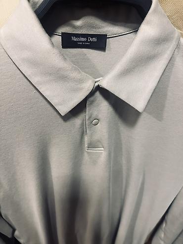 Kişi geyimləri: Polo köynək, Massimo Dutti, M, rəng - Boz — 2
