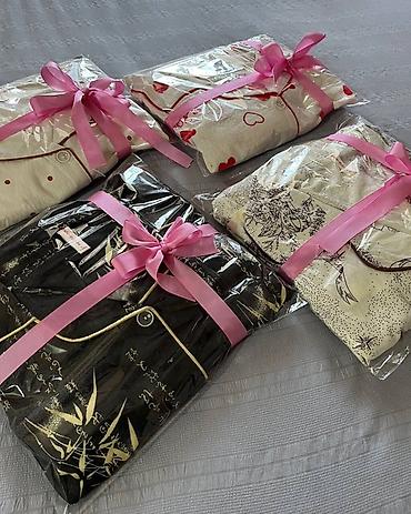 Пижамы: Пижама, Хлопок, Китай, На пуговицах, M, L — 15