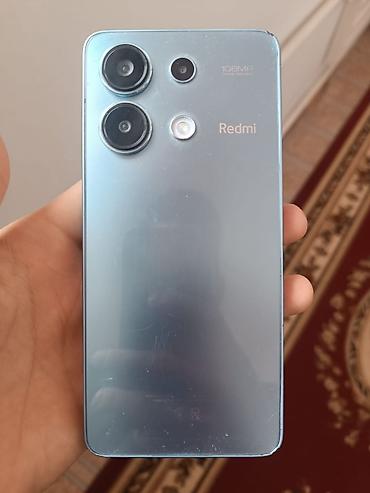 Redmi, Redmi Note 13, Б/у, 256 ГБ, цвет - Голубой, 2 SIM at lalafo.kg Redmi, Redmi Note 13, Б/у, 256 ГБ, цвет - Голубой, 2 SIM