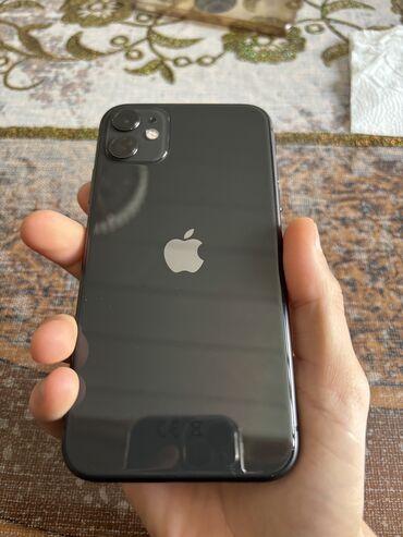 6s ekran: IPhone 11, 128 ГБ, Черный, Отпечаток пальца, Face ID