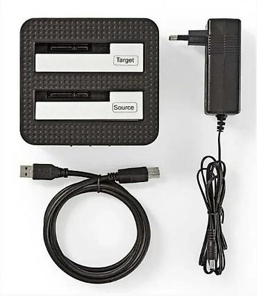 Doking stanice: Dupli dock za SSD/HDD sa funkcijom kloniranja (Standalone) - Dva — 1