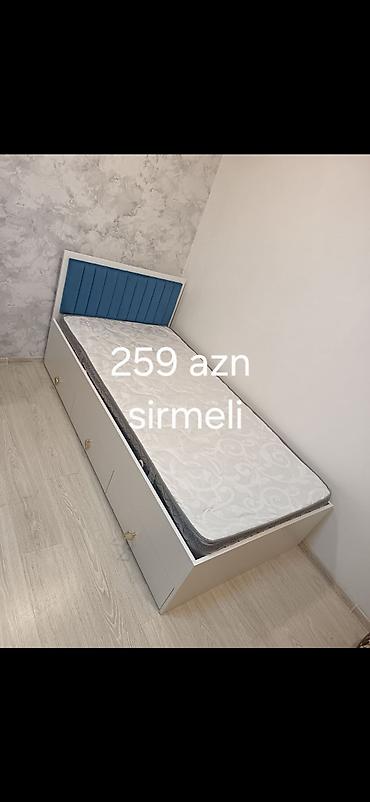 Çarpayılar: Tək nəfərlik çarpayı – müxtəlif başlıqlı modellər - Rəng: ağ karkas — 13