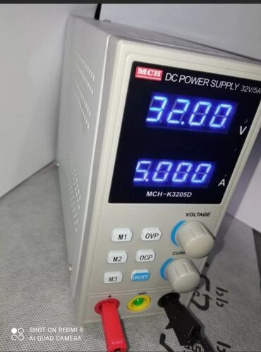 Зарядные устройства: Лабораторный блок питания Модель MCH-K3205D-32/5 Регулировка от 1 - 32 — 3