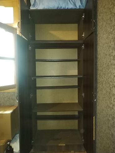 ofis əşyaları: Mebel dəsti – qapalı şkaf və iş/kompüter masası - Dördqapılı şkaf — 2