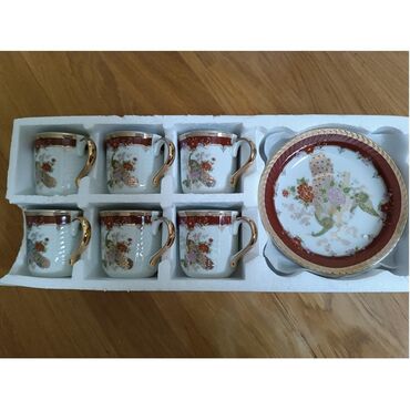 Mətbəx aksesuarları: Çay dəsti, 6 nəfərlik, Çexiya