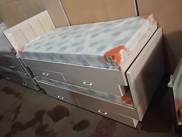 Односпальные кровати: Односпальная кровать, Новый, С матрасом, длина - 200 см — 3