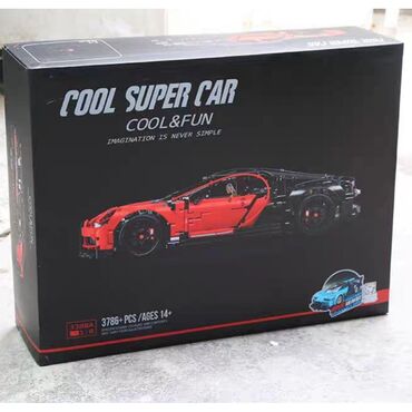 Oyuncaqlar: Lego Konstruktor "Bugatti Chiron" 🔹Ölkə daxili pulsuz çatdırılma 📦 🔹İç — 3