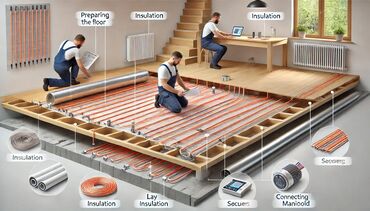 İstilik sistemi: Yerden isi sistemler satisi Topdan qiymetlerle Eurohom Xirdalan — 3