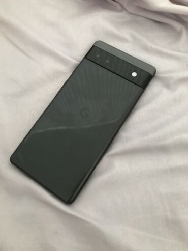 чехол на google pixel 6: Google Pixel 6A, Колдонулган, 128 ГБ, түсү - Боз, 1 SIM