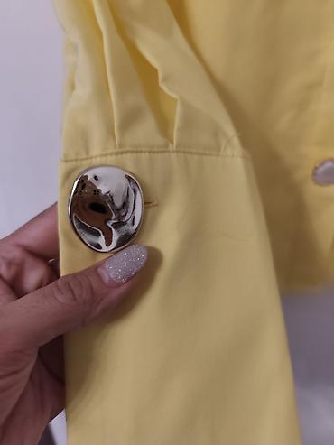 torba tommy hilfiger: Ženska košulja Evaroza – žuta NOVO - Model: klasična košulja sa — 3