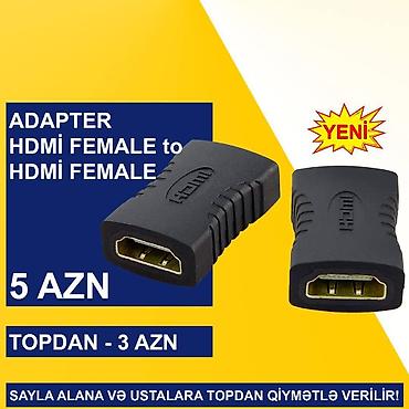 Digər kompüter aksesuarları: HDMİ Adapterlər SAYLA ALANA VƏ USTALARA TOPDAN QİYMƏTLƏ VERİLİR! ⭐HDMİ — 9