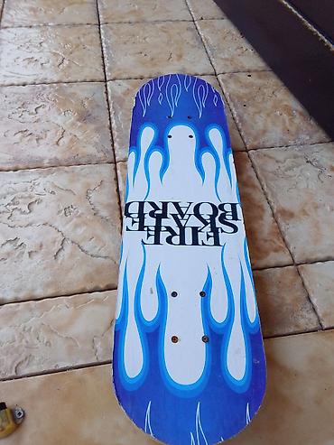 İdman və hobbi: Skateboard – “FIRE SKATE BOARD” dizaynlı - Tam komplekt: gövdə — 3