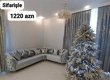 perla mebel divan: Künc divan, Qonaq otağı üçün, Parça, Bazasız, Açılmayan — 1