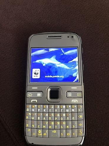 ev telefonlar: Nokia E72, rəng - Gümüşü, Düyməli — 2