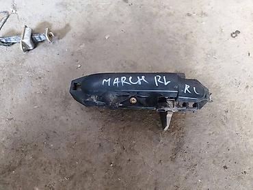 key maker: Nissan March K12 Ручка наружняя, Ниссан Марч Ручка Задняя левая — 1