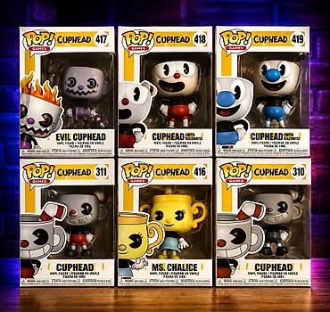 персонаж: Коллекционные виниловые фигурки Funko Pop! по игре Cuphead (серия POP! — 1