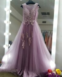 водоэмульсионная краска 25 кг цена бишкек: Zərif dizaynlı, toz-çəhrayı-bənövşəyi tonlarda uzun ziyafət-geyimi