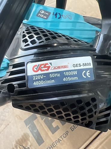 Пилы: Бензопила Juersi GES-5800. Описание и характеристики: - Тип — 4