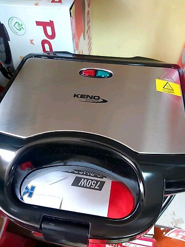 auto radio: KENO električni toster/sendvič meker – model KE-89C - Snaga: 750 W — 2