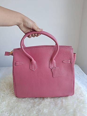 tasna za laptop: Hermes Elegantna ženska torba u prelepoj roze boji, izrađena od — 2