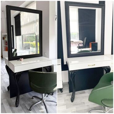 Salon masaları: ✔️170 man(Xalqlar Dostluğu). Salon güzgüsü.5 ədəd var. Təzə kimi
