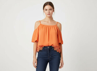 mango t shirty basic: H&M, Bluzka damska, rozmiar M