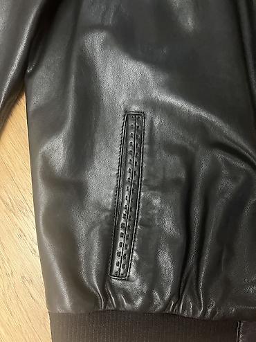 мужская куртка: Мужская кожаная куртка Korkmaz Collection, размер 54 (XL), натуральная — 7