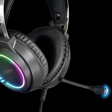 neo 20: Gaming slušalice EROSIE3 sa RGB osvetljenjem i fleksibilnim mikrofonom — 2