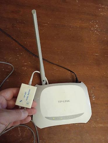Modemlər və şəbəkə avadanlıqları: Wi-Fi Router TP-Link Modem. Modem Sumqayıtdadı. Tam Saz vəziyyətdədi — 7
