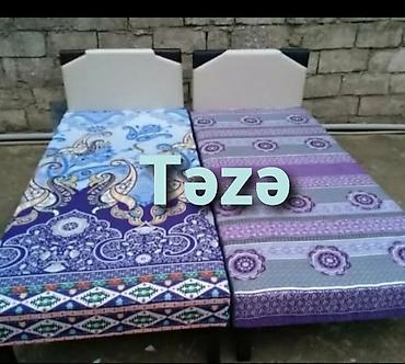 Çarpayılar: Kravat yəzə hazırları var bir nəfərlik 60 manat iki nəfərlik taxt 110 — 6